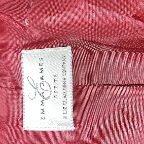 EMMA JAMES Tweed Lined Single Button Blazer Jacket. - Picture 3 of 8